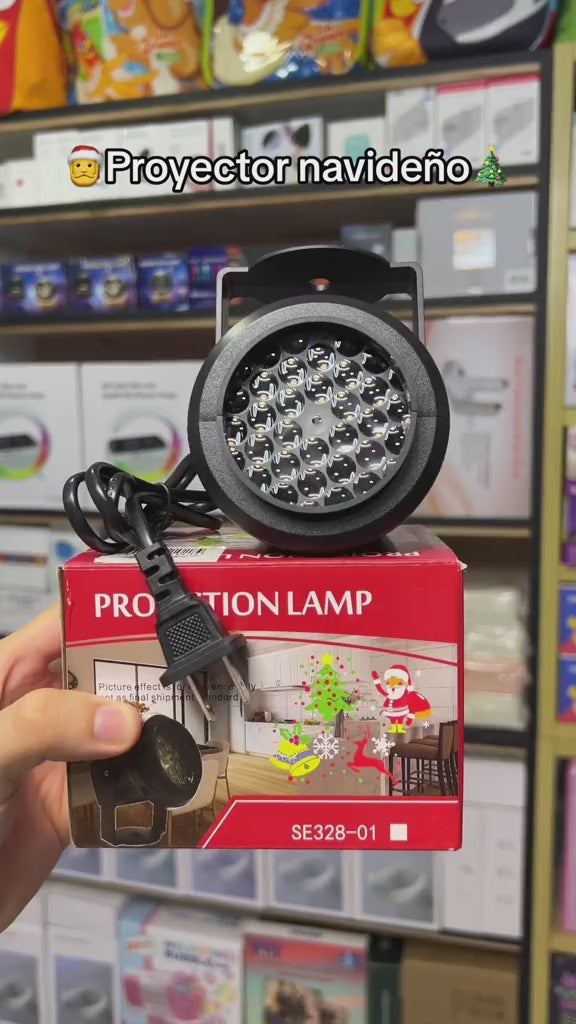 projector de luces de Navidad